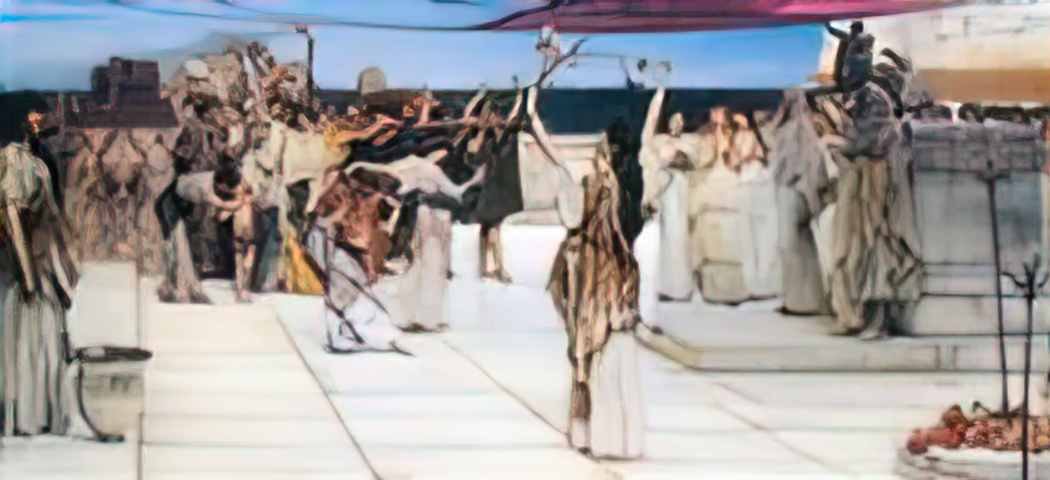 Sir Lawrence Alma Tadema a dedication to bacchus 1889 Art A4 Photo Print