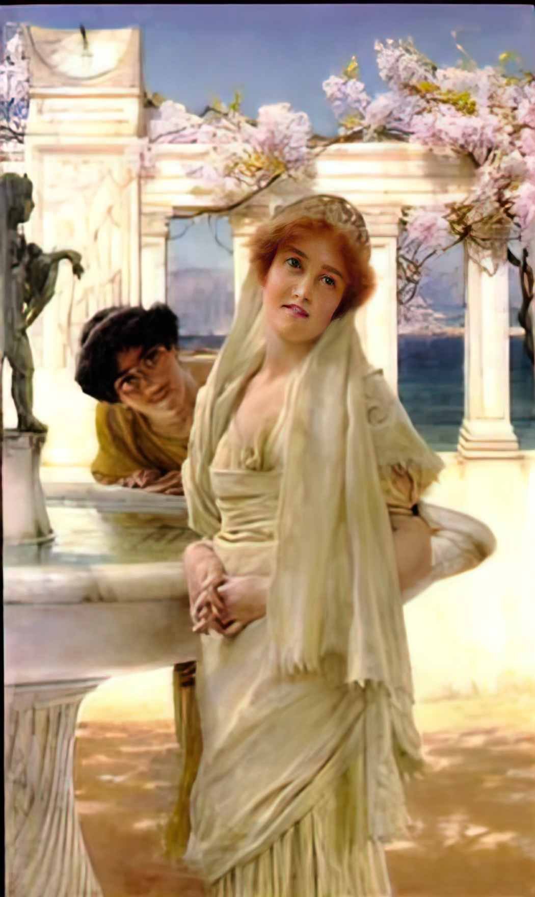 Sir Lawrence Alma Tadema a difference of opinion 1896 Art A4 Photo Print
