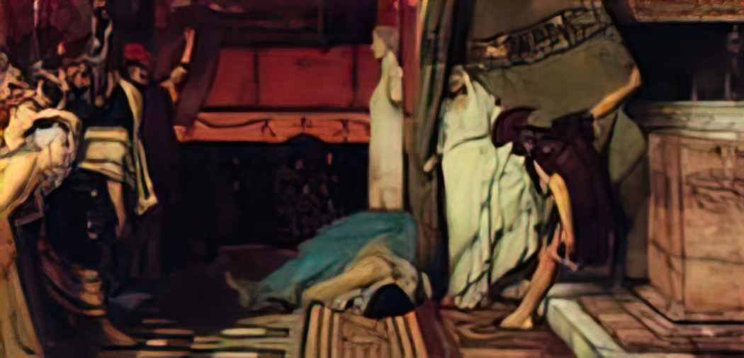 Sir Lawrence Alma Tadema a roman emperor claudius 1871 Art A4 Photo Print