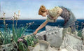 Sir Lawrence Alma Tadema among the ruins 1904 Art A4 Photo Print