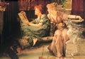 Sir Lawrence Alma Tadema comparisons 1892 Art A4 Photo Print