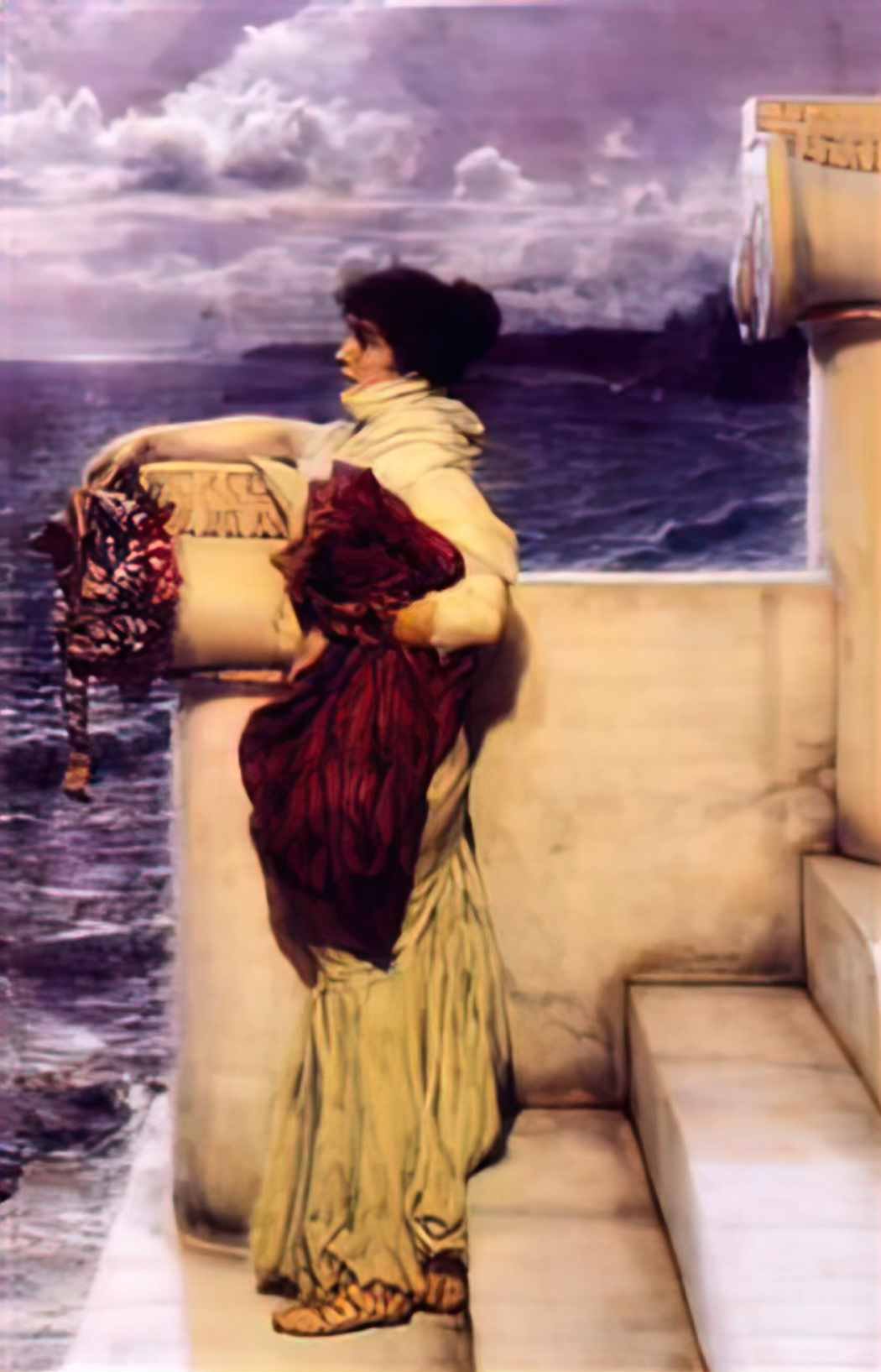 Sir Lawrence Alma Tadema hero 1898 Art A4 Photo Print