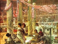 Sir Lawrence Alma Tadema lrs alma tedemalawer caracalla geta 1909 Art A4 Photo Print