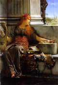 Sir Lawrence Alma Tadema poetry 1879 Art A4 Photo Print