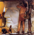Sir Lawrence Alma Tadema sculptors in ancient rome 1877 Art A4 Photo Print