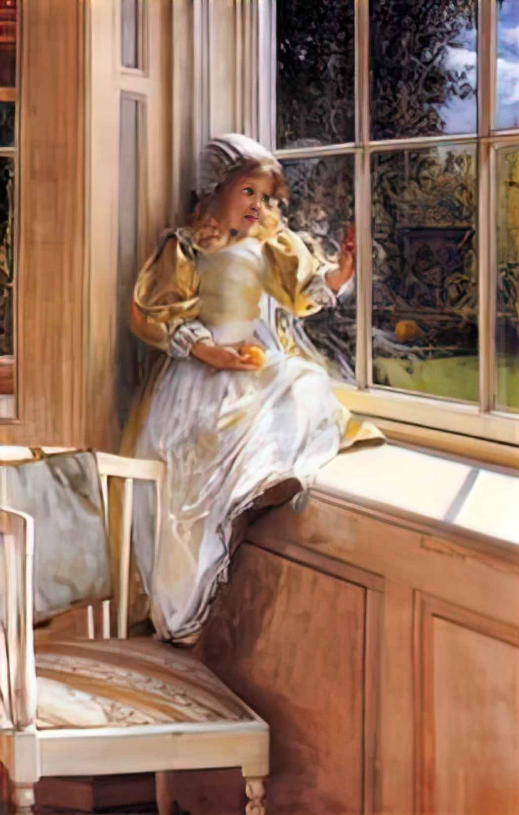 Sir Lawrence Alma Tadema sunshine Art A4 Photo Print