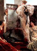 Sir Lawrence Alma Tadema who is it 1884 Art A4 Photo Print