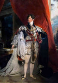 Sir Thomas Lawrence King George IV as Prince Regent in Garter Robes A4 Photo Print