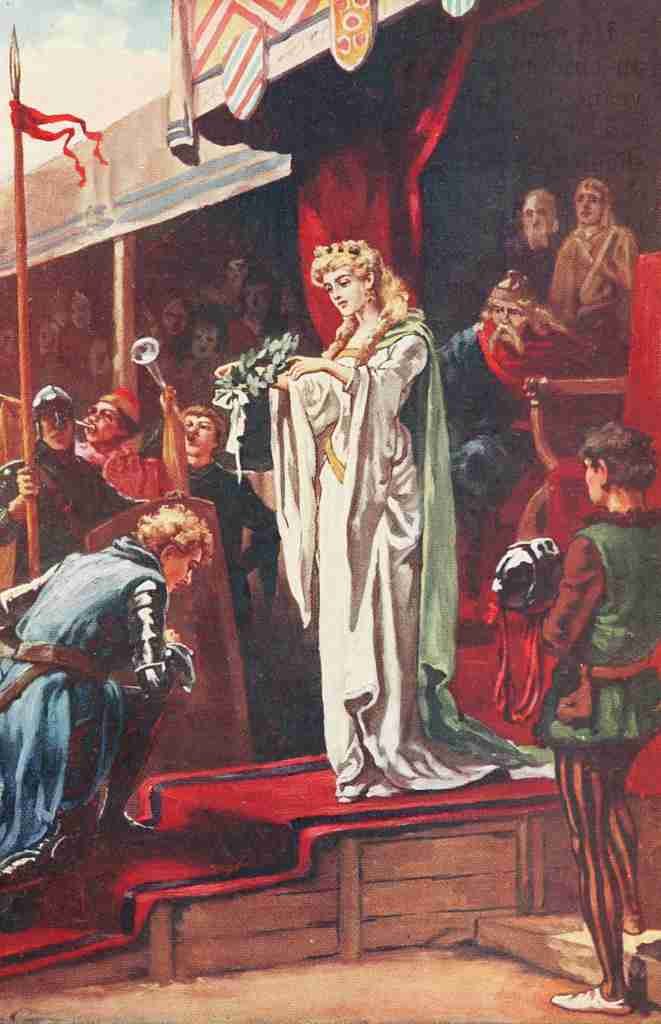 Sir Walter Scott 1913 A scene from Ivanhoe Scotts most brilliant romance A4 Photo Print