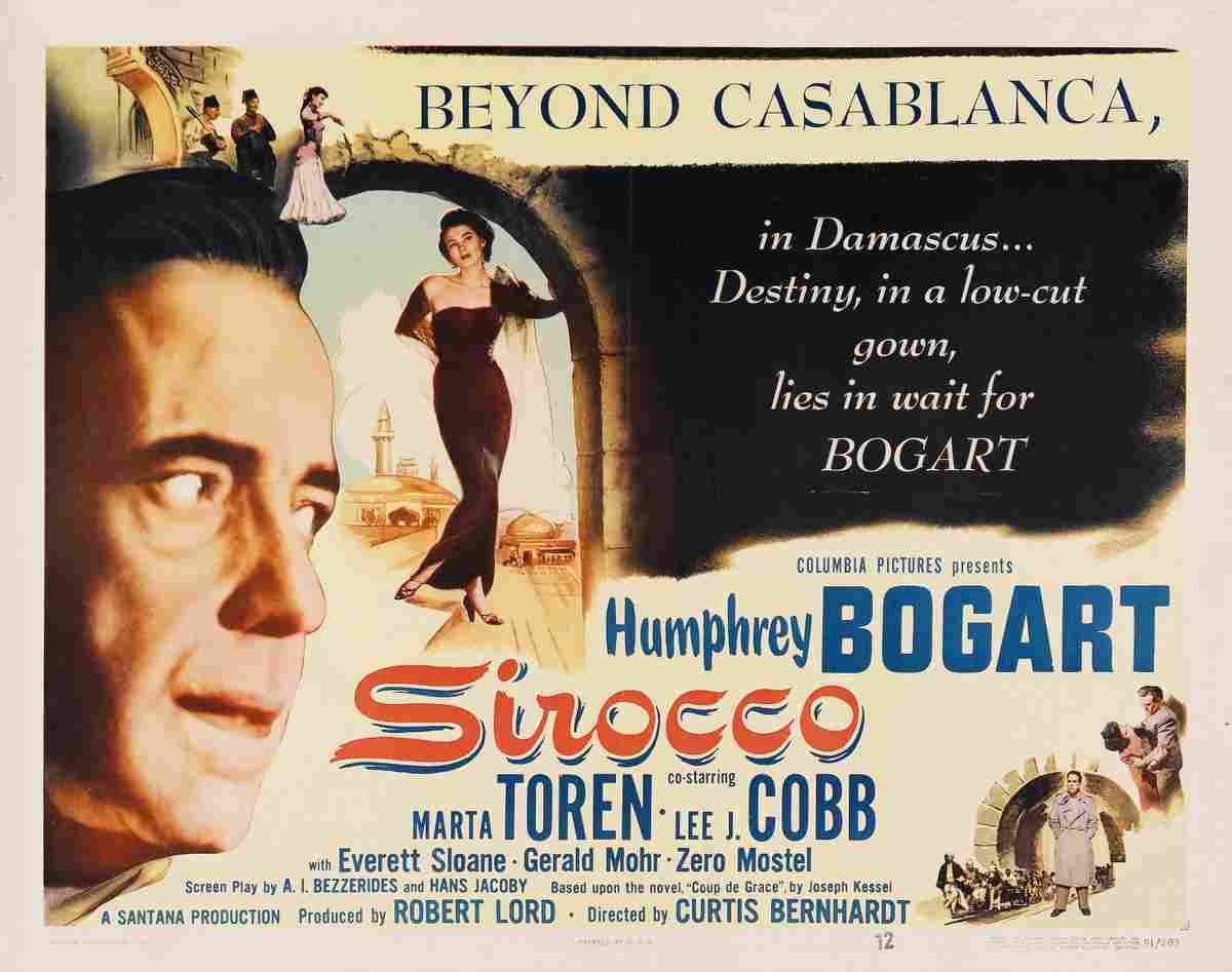 Sirocco 02  film star poster A4 Photo Print