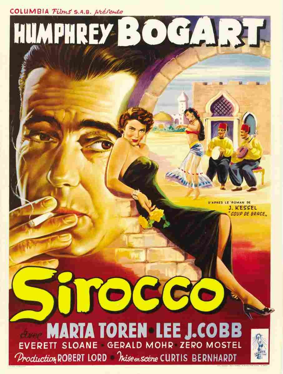 Sirocco 05  film star poster A4 Photo Print