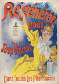Sirop Vincent Poster Vintage Retro Advert Poster
