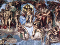 Sistine Chapel Last Judgement Detail Eur Art A4 Photo Print