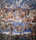 Sistine Chapel Last Judgement Eur A4 Photo Print