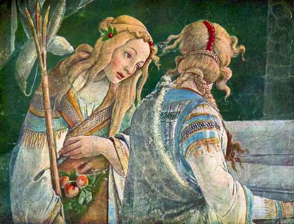 Sistine Chapel The youth of Moses Detail 2 by Botticelli A4 Photo Print