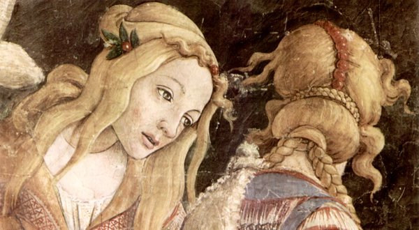 Sistine Chapel The youth of Moses Detail Botticelli A4 Photo Print