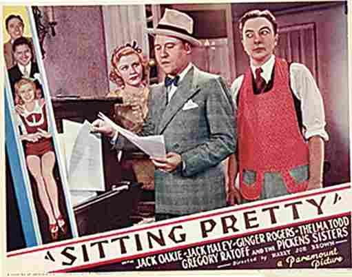 Sitting Pretty 1933 03  film star poster A4 Photo Print