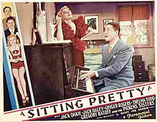 Sitting Pretty 1933 04  film star poster A4 Photo Print