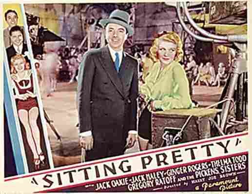 Sitting Pretty 1933 05  film star poster A4 Photo Print