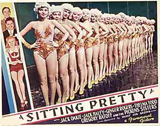 Sitting Pretty 1933 07  film star poster A4 Photo Print