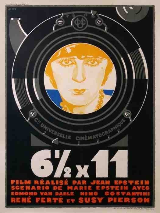 Six Half By Eleven Jean Epstein Suzy Pierson Rene Ferte Vintage Advert A4 Photo Print