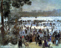 Skating Runners In The Bois De Bologne Renoir A4 Photo Print