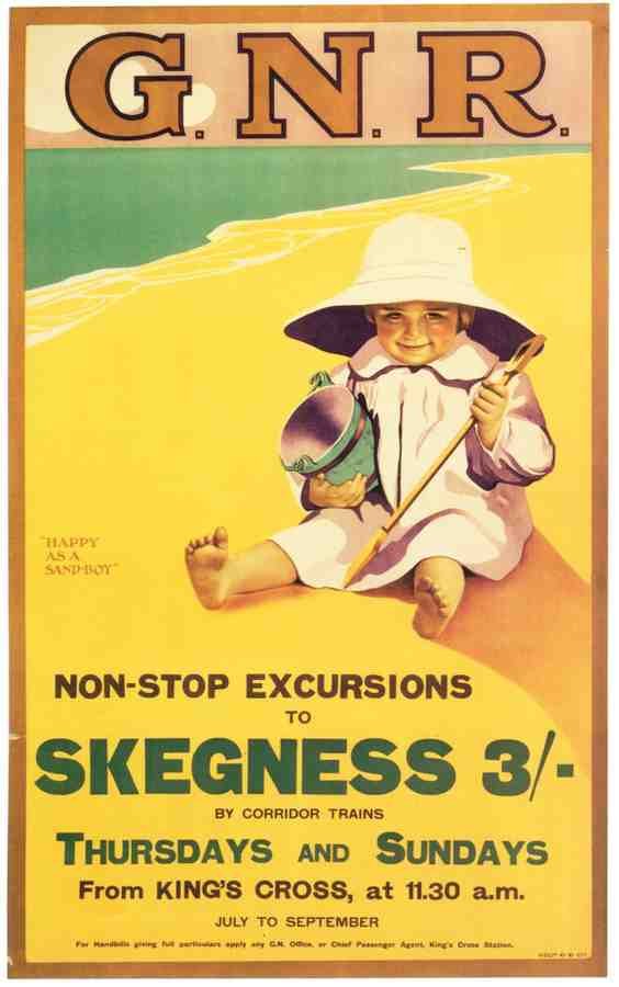 Skegness 2 Gnr Advert A4 Photo Print