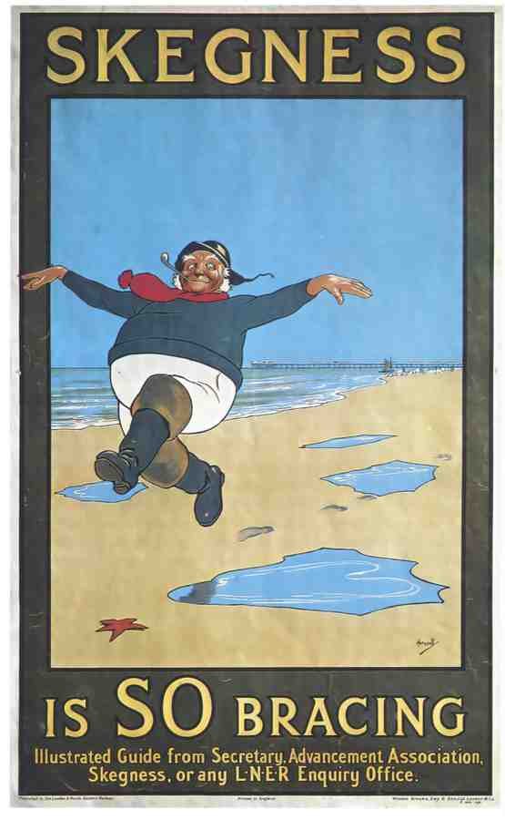 Skegness Gnr Advert A4 Photo Print