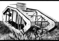 Skeleton Tank Prototype Vehicle United States 2 A4 Photo Print