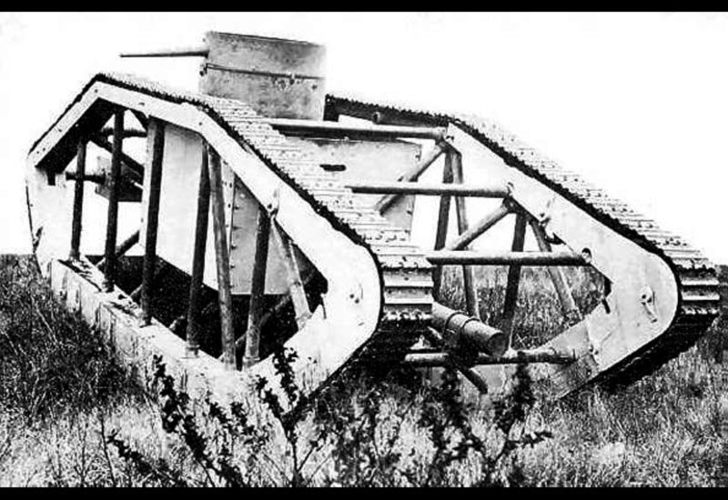 Skeleton Tank Prototype Vehicle United States 2 A4 Photo Print
