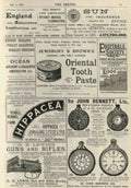 Sketch Magazine 1895 Vintage Retro Advert Poster A4 Photo Print