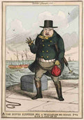 Sketches 1824 Cartoon Joke 001 Vintage A4 Photo Print