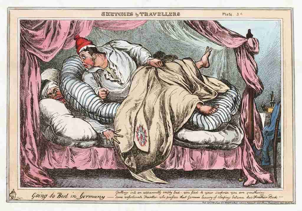 Sketches 1829 Cartoon Joke 001 Vintage A4 Photo Print