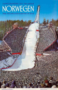 Ski Jumping 1966 Vintage Retro Advert Poster A4 Photo Print