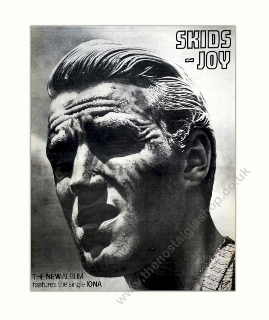 Skid Iona Weiland Vintage Retro Advert Poster A4 Photo Print