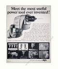 Skill Drill Red Vintage Retro Advert Poster A4 Photo Print