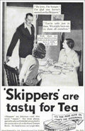 Skippers Fish Tea Vintage Retro Advert Poster A4 Photo Print