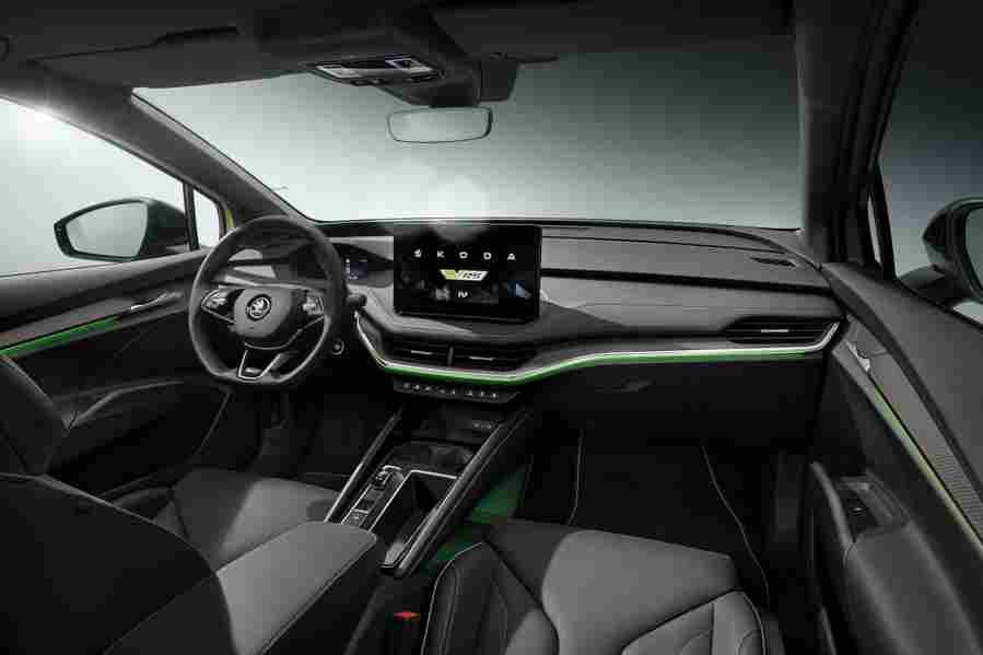 Skoda Enyaq Coupe Iv 2022 7232 5 Car A4 Photo Print