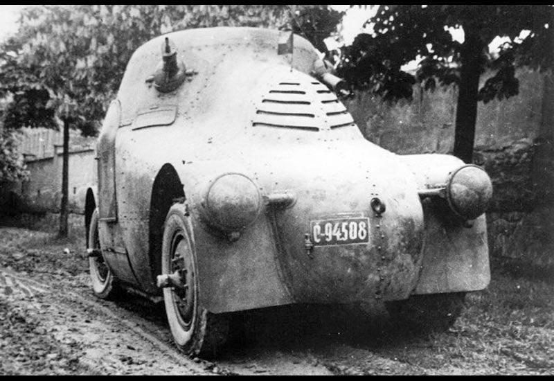 Skoda Pa2 Zelva Turtle Armored Car Czechoslovakia A4 Photo Print