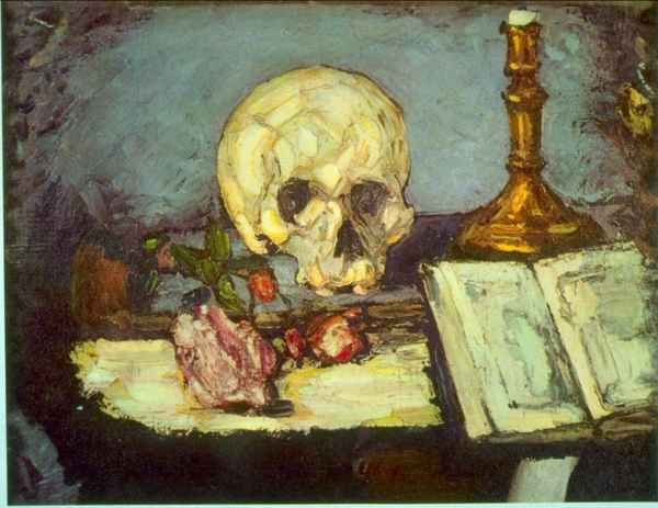 Skull by Degas A4 Photo Print