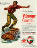 Sky Chief Volatane 1950s Vintage Retro Advert Poster