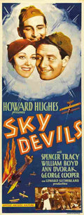 Sky Devils 02  film star poster A4 Photo Print