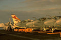 Skyhawk Carrier Sunrise A4 Photo Print