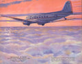 Skysleeper Dawn Dst 1930s Vintage Retro Advert Poster