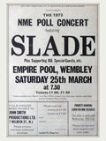 Slade Empire Wembley Vintage Retro Advert Poster A4 Photo Print