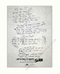 Slade Lets Quit Vintage Retro Advert Poster A4 Photo Print
