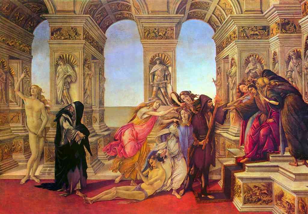 Slander Botticelli A4 Photo Print
