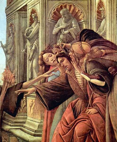 Slander Detail 2 by Botticelli A4 Photo Print