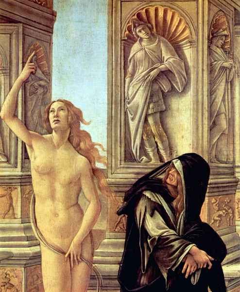 Slander Detail 3 by Botticelli A4 Photo Print