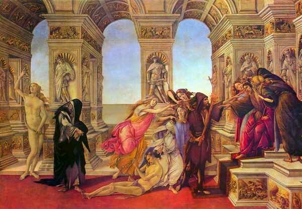 Slander by Botticelli A4 Photo Print